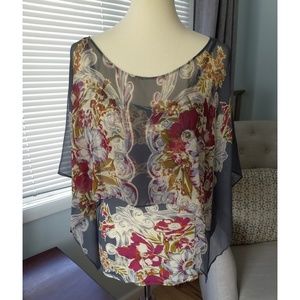 Floral Layered Blouse FIRM